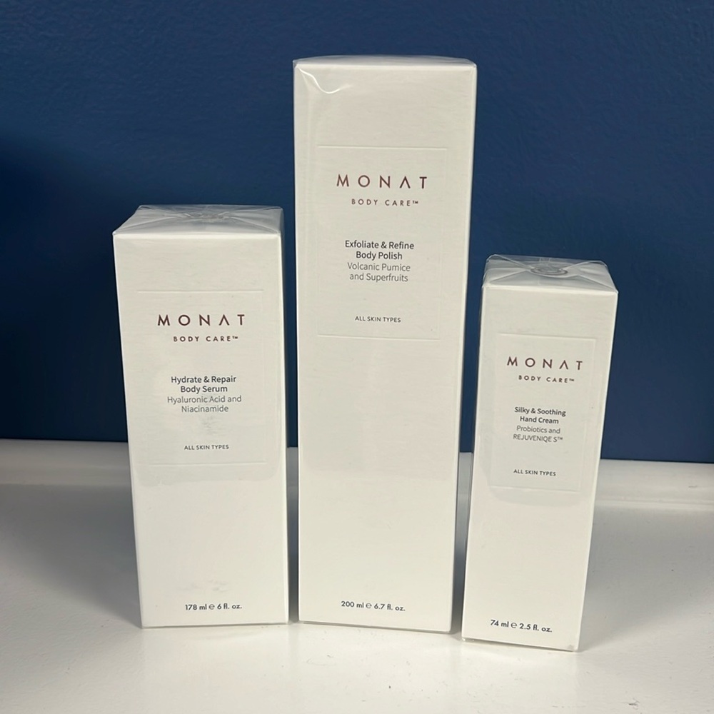New MONAT body care bundle